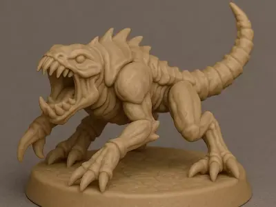 Crawler Swarm Alien Shock Trooper Pack 3 STL Models 3D print model