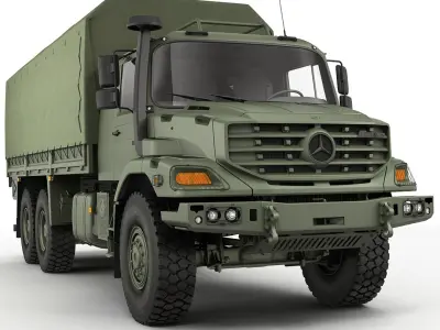 Mercedes Zetros Military 6X6 