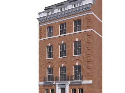 Manhattan building 3D model