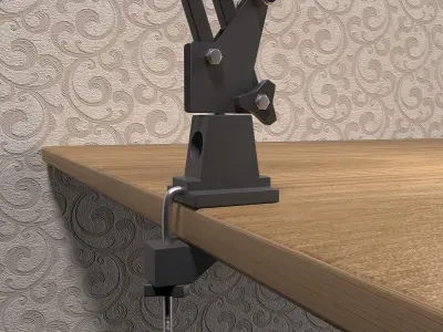 Table lamp 3D model 68