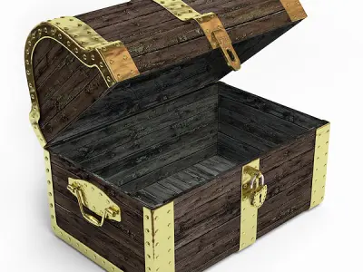 Treasure chest 3D model