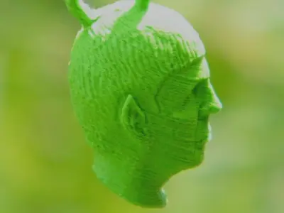 Spock pendant 3D print model