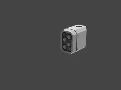 Armored Might - Small Sponsons 3D print model
