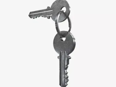 normal key set 3D model