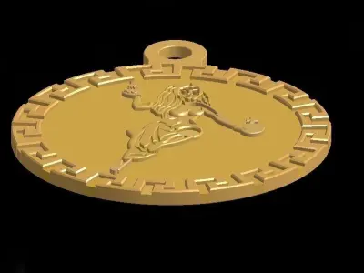 Venus esoteric jewellery pendant  3D print model