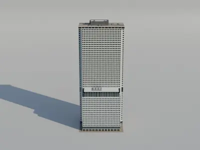 NYC One New York Plaza 3D model