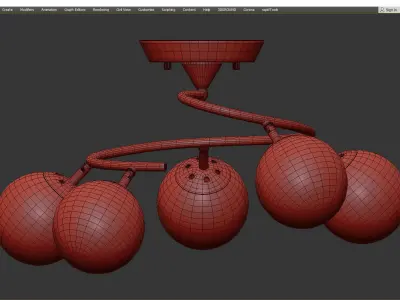 Arte Lamp BROOKE Low-poly 3D model