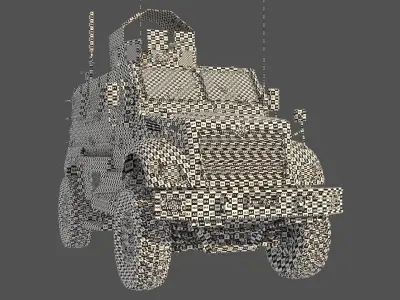  American wheeled and tracked military vehicles 5 in 1 UVW 
