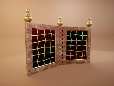 Ancient Artifact 5 Low-poly 3D model