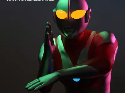 Ultraman for G8M - DAZ Outfit 3D model