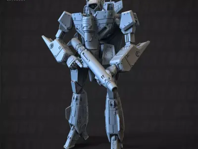 BF-1J Bald Terry 135mm Poseable 3D print model