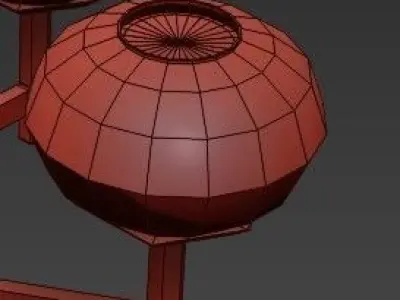 Modern Gold 3D model