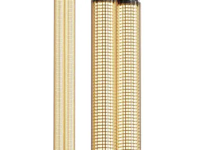 Henge Spyder 80 Lamp 3D model