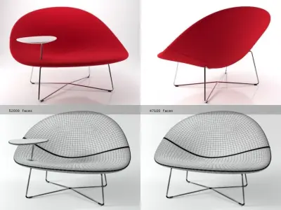 Lounge Chair 3D model