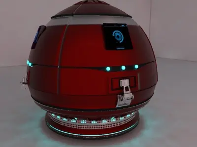 Holographic Projector 3D model