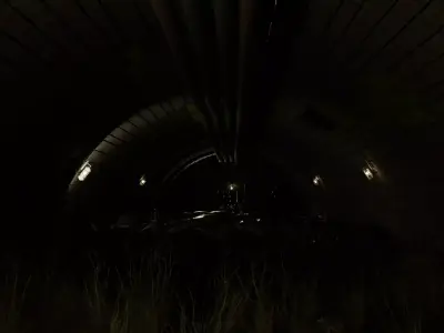 Underground tunnel 3D model