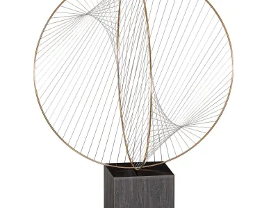 Abstract sculpture by Jack Eagan 3D model