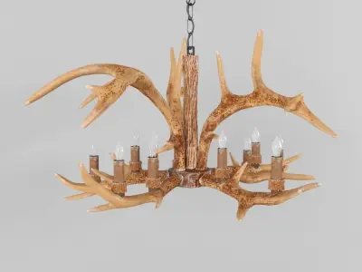 Pendent lamp Omnilux OML-52003-08 3D model