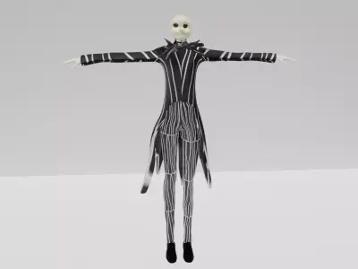 jack skellington 3D model