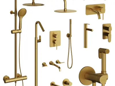 Faucet Set Ramonsoler 3D model