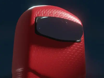 Among Us Rigged 3D model