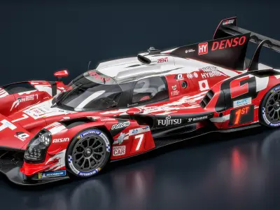  Toyota GR010 2025 Hybrid WEC LMH Hypercar 
