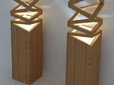 Light Fixture-01 3D model