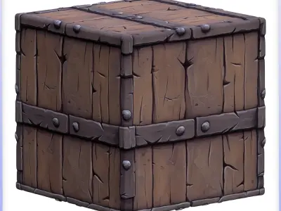 Stylized Wood Seamless Texture Texture 6