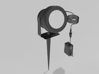 Street Light 3D model 10