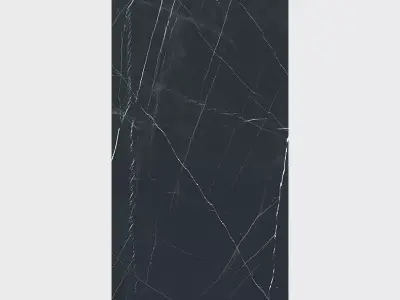 Black Marble Floor Tile 3D Model  Texture