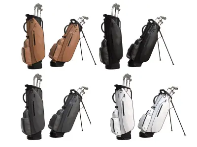 Golf Bag Vessel Player IV Pro 3D Model Pack