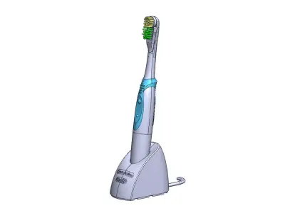 Electric Toothbrush Free 3D model