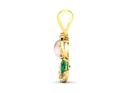 Solitaire Pendants  3D print model 3