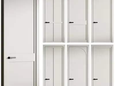 Interior doors Softform 3D model