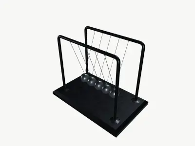 Newtons Cradle 3D model