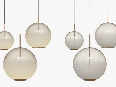 Misty Suspension lamp 3D model