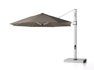 Eclipse patio umbrellas 3D model