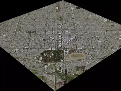 La Plata - Argentina 3D model