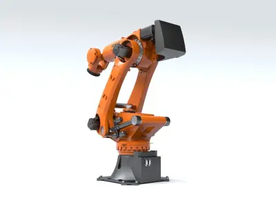 Robotic Arm Kuka Fortech Ultra 3D model
