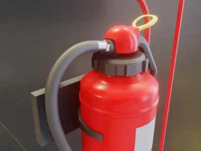 Fire Protection Kit 3D model