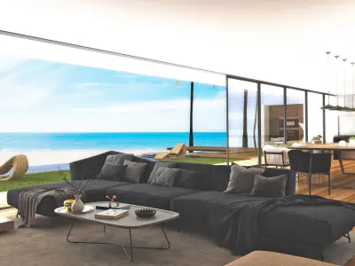 Beach house 3D model