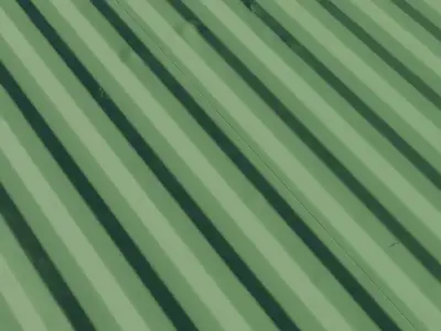 Sage Green Corrugated Metal  Texture