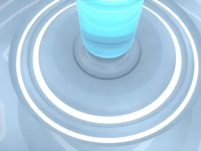 Sci Fi Room 3D model 19