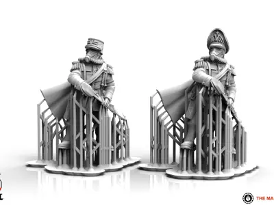 Valour Korps - General Franz 3D print model