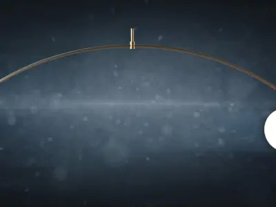 ARC LIGHT by Anna Karlin Studio Low-poly 3D model