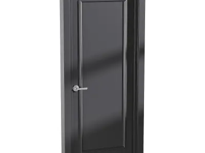 Modern entrance door 87 3D model