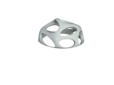 SciFi Cube Object No 49915 Low Poly Shape Low-poly 3D model