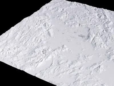 Gulou China City Landscape 3D Model 3D model