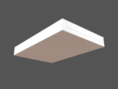 A4 Office Paper Sheets v2 001 Low-poly 3D model