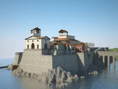 Villa Laurentina 3D model